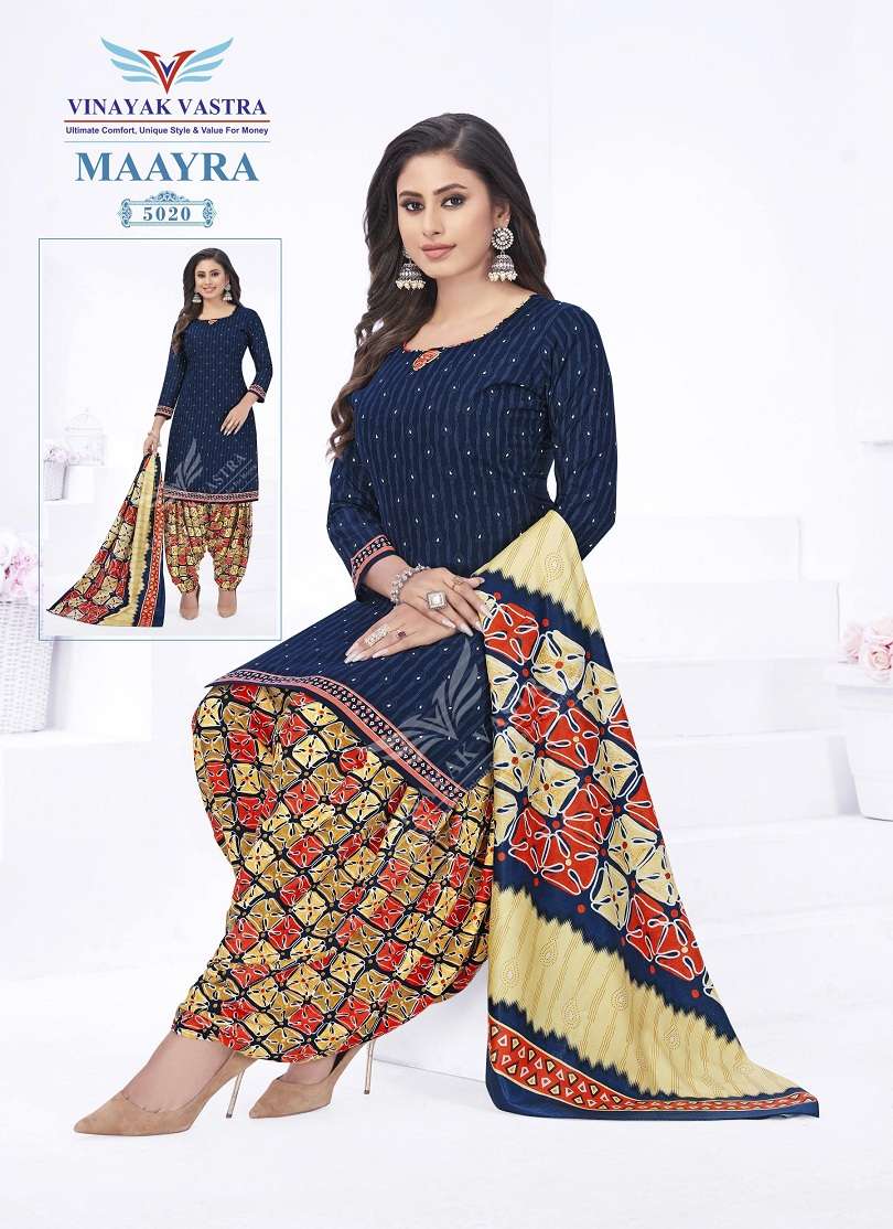 Vinayak Vastra Maayra Vol-2 -Dress Material -Wholesale Catalog
