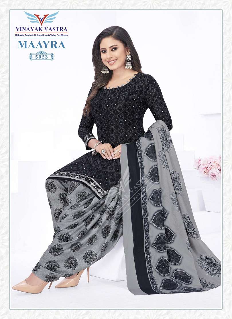 Vinayak Vastra Maayra Vol-2 -Dress Material -Wholesale Catalog