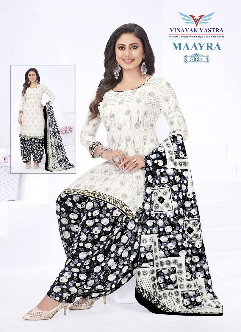 Vinayak Vastra Maayra Vol-2 -Dress Material -Wholesale Catalog