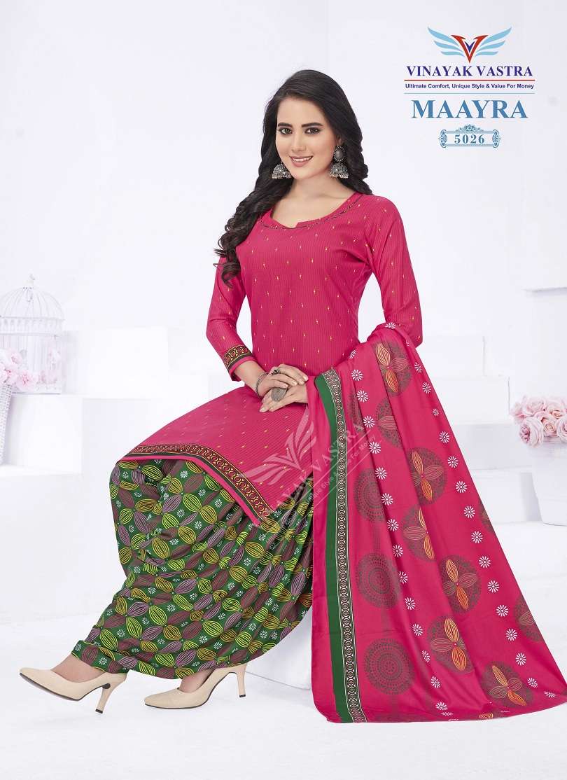 Vinayak Vastra Maayra Vol-2 -Dress Material -Wholesale Catalog