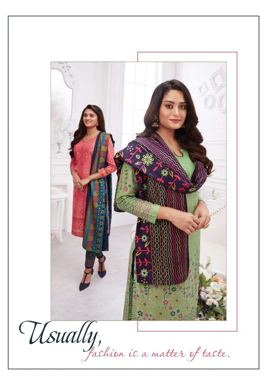 Vinayak Vastra Veer Zaara Vol-5  -Dress Material