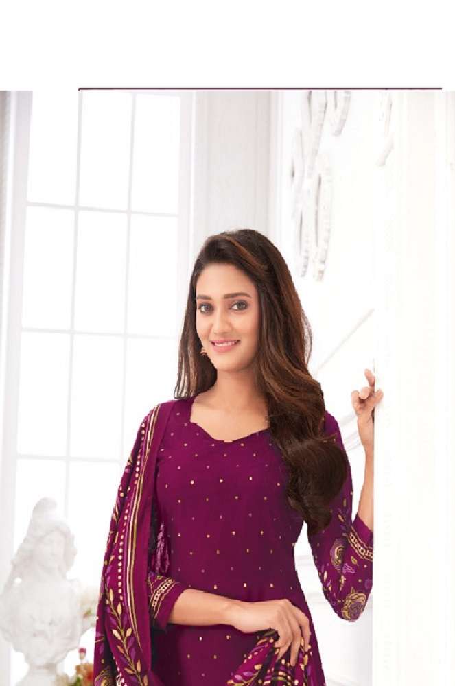 Vinayak Vastra Veer Zaara Vol-5  -Dress Material