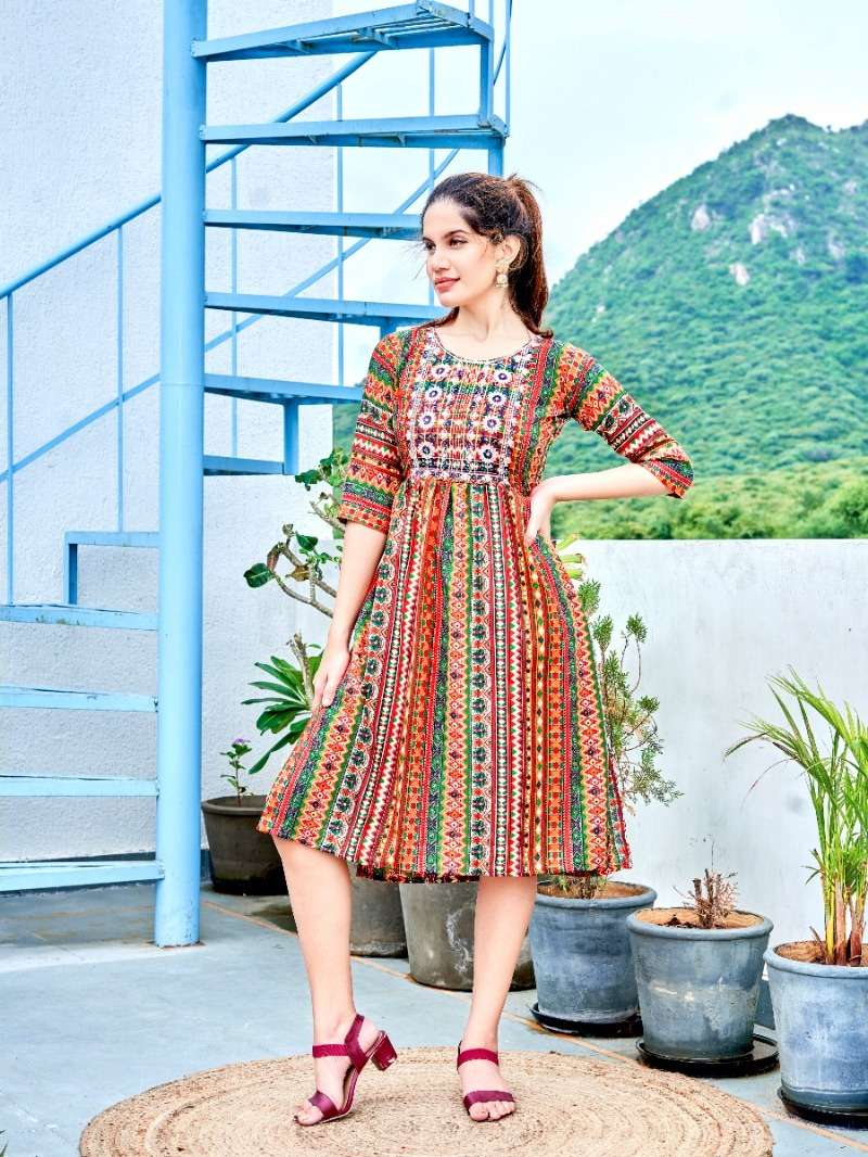 VIYAA DESIGNER MAIRA v5 Kurti Wholesale catalog