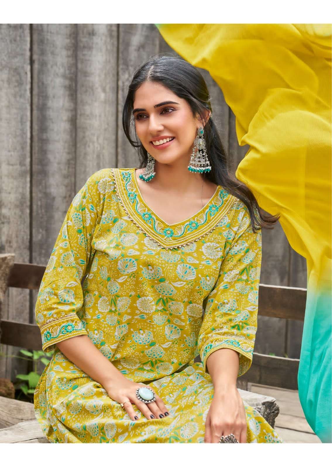 Wanna Cotton Candy Kurti Wholesale catalog