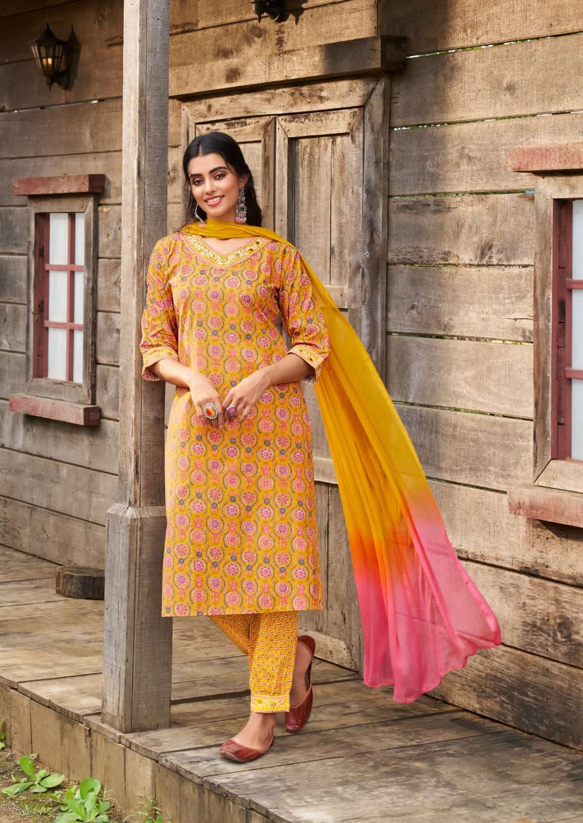 Wanna Cotton Candy Kurti Wholesale catalog