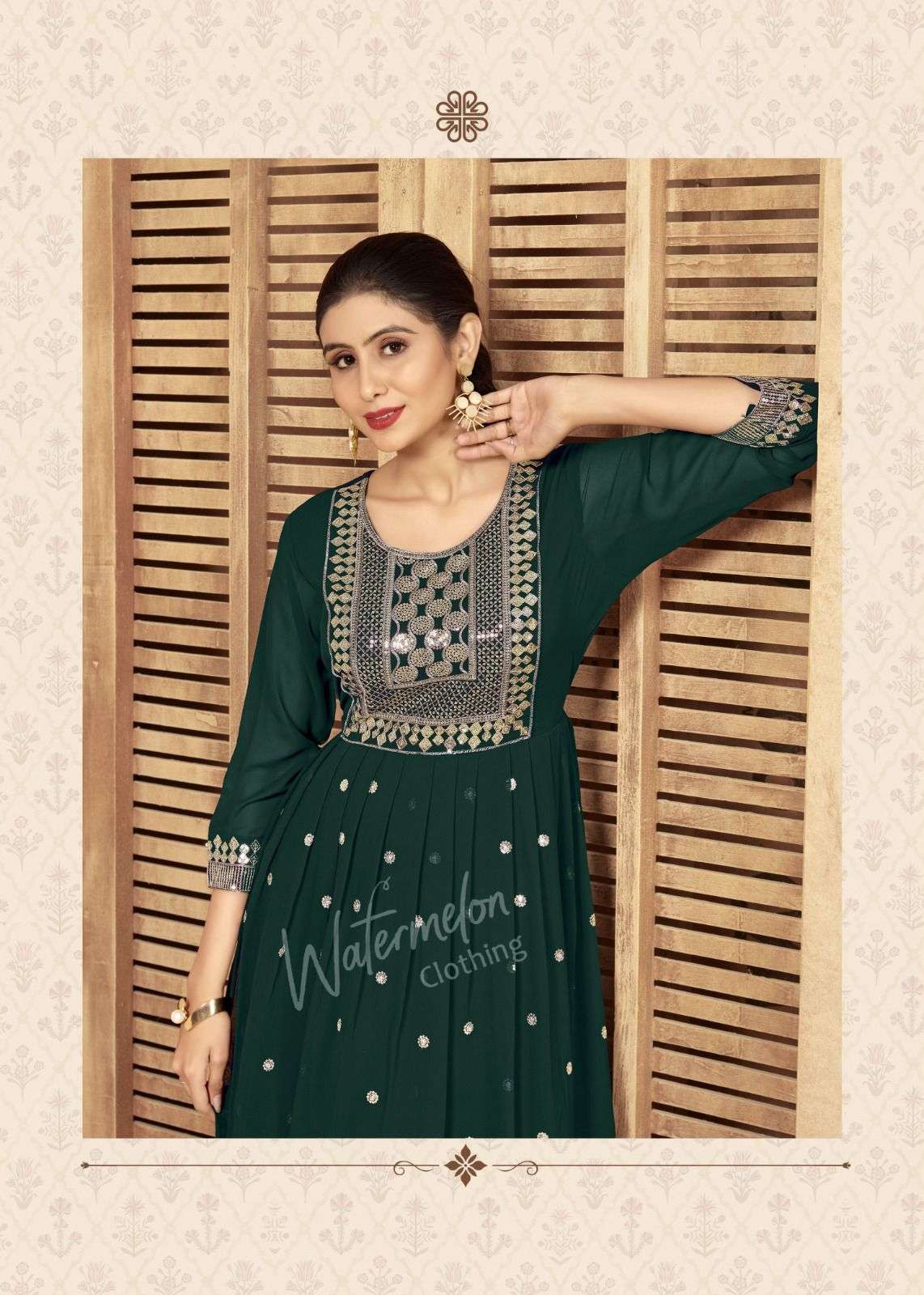 WATERMELON MADHURI Kurti Wholesale catalog