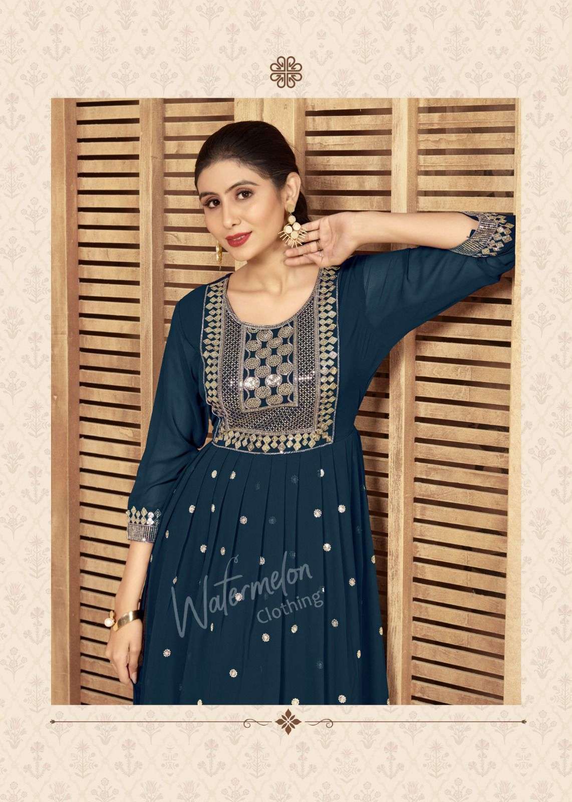 WATERMELON MADHURI Kurti Wholesale catalog