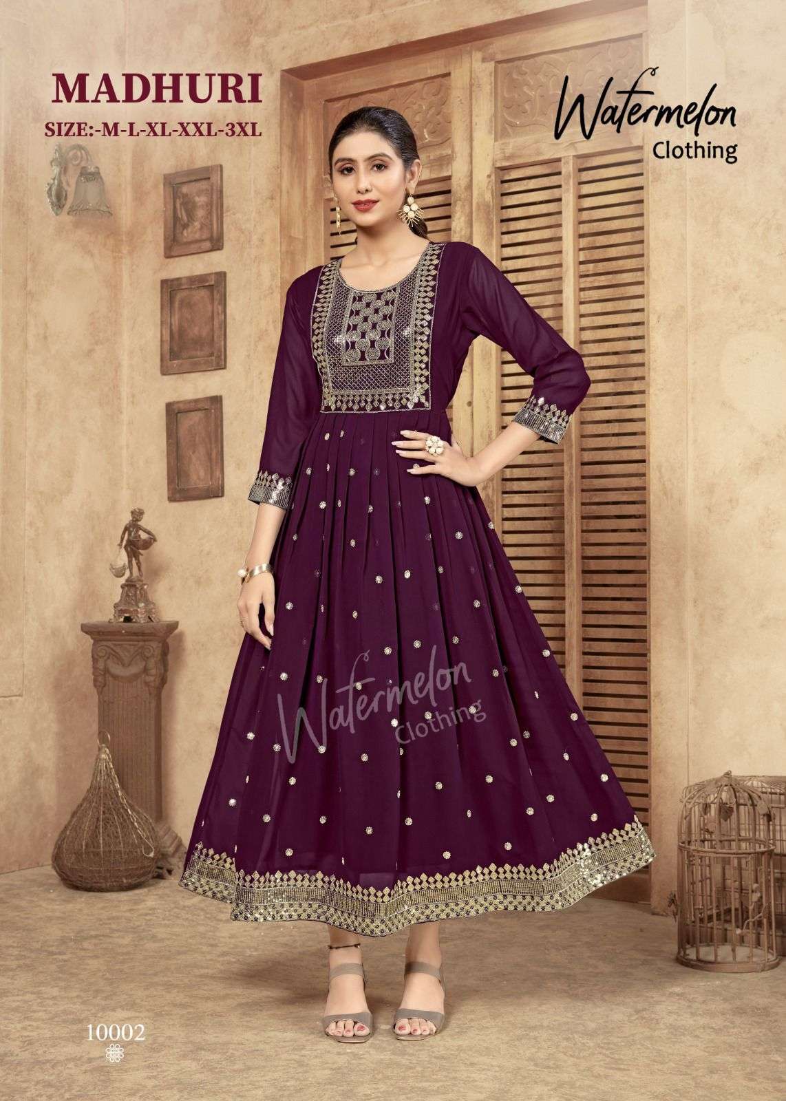 WATERMELON MADHURI Kurti Wholesale catalog