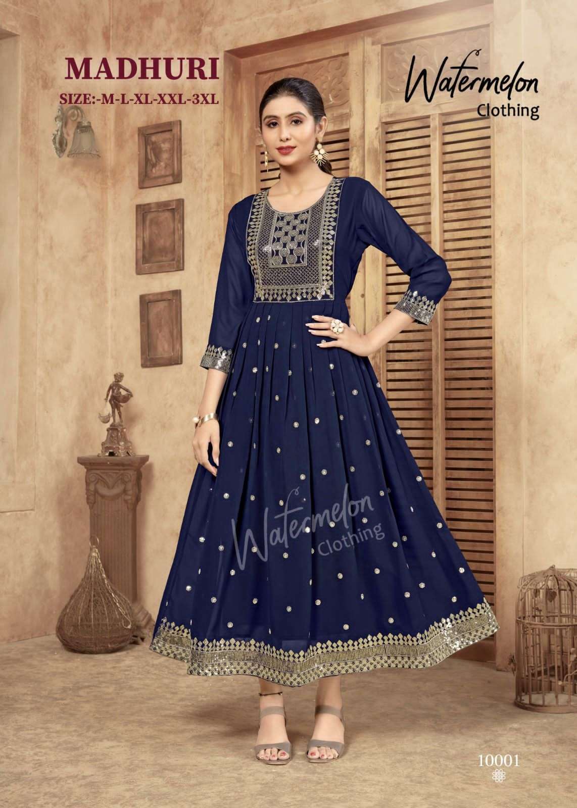 WATERMELON MADHURI Kurti Wholesale catalog