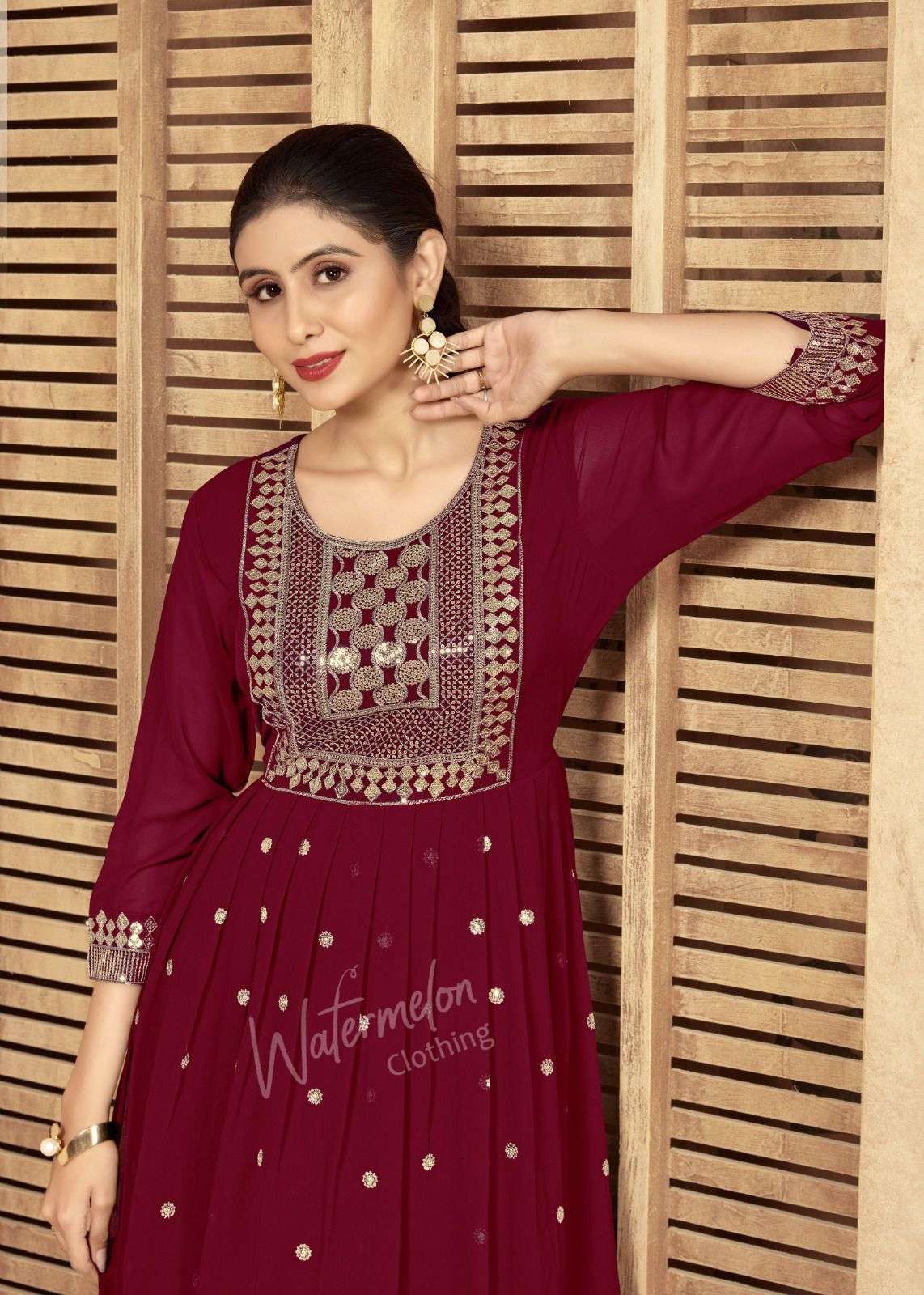 WATERMELON MADHURI Kurti Wholesale catalog