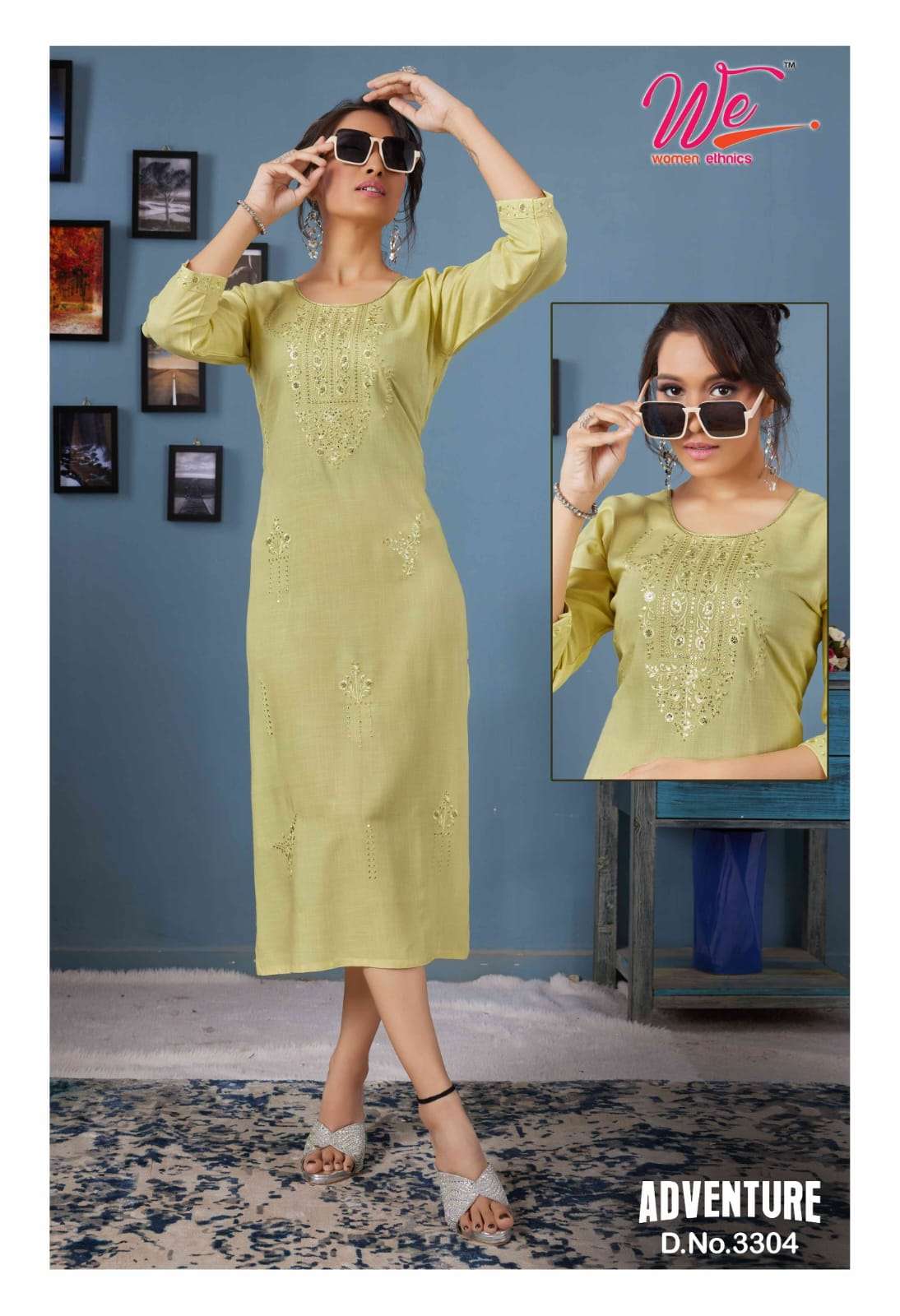 WE ADVENTURE Kurti Wholesale catalog