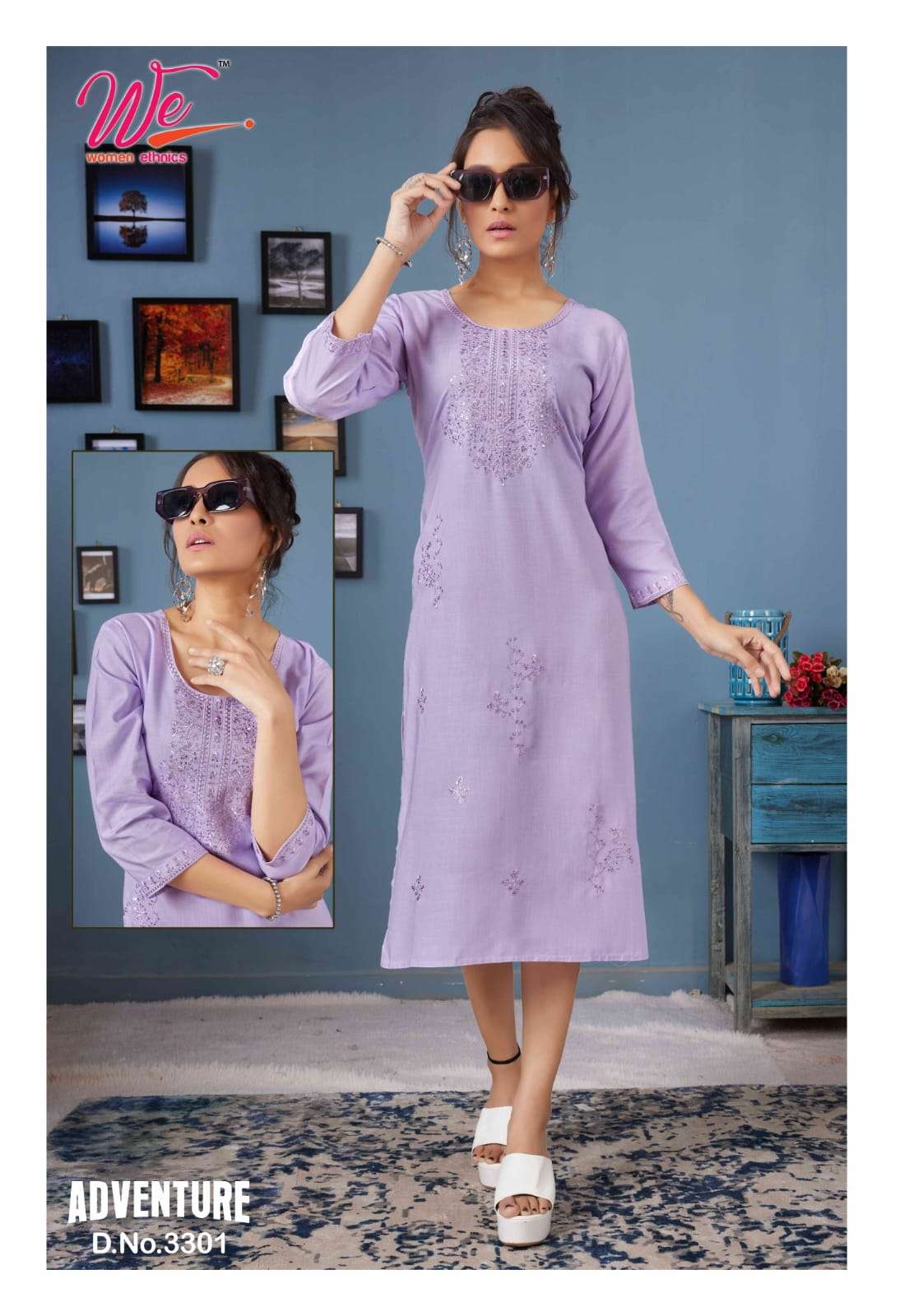 WE ADVENTURE Kurti Wholesale catalog