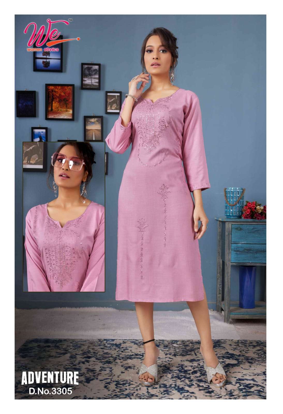 WE ADVENTURE Kurti Wholesale catalog