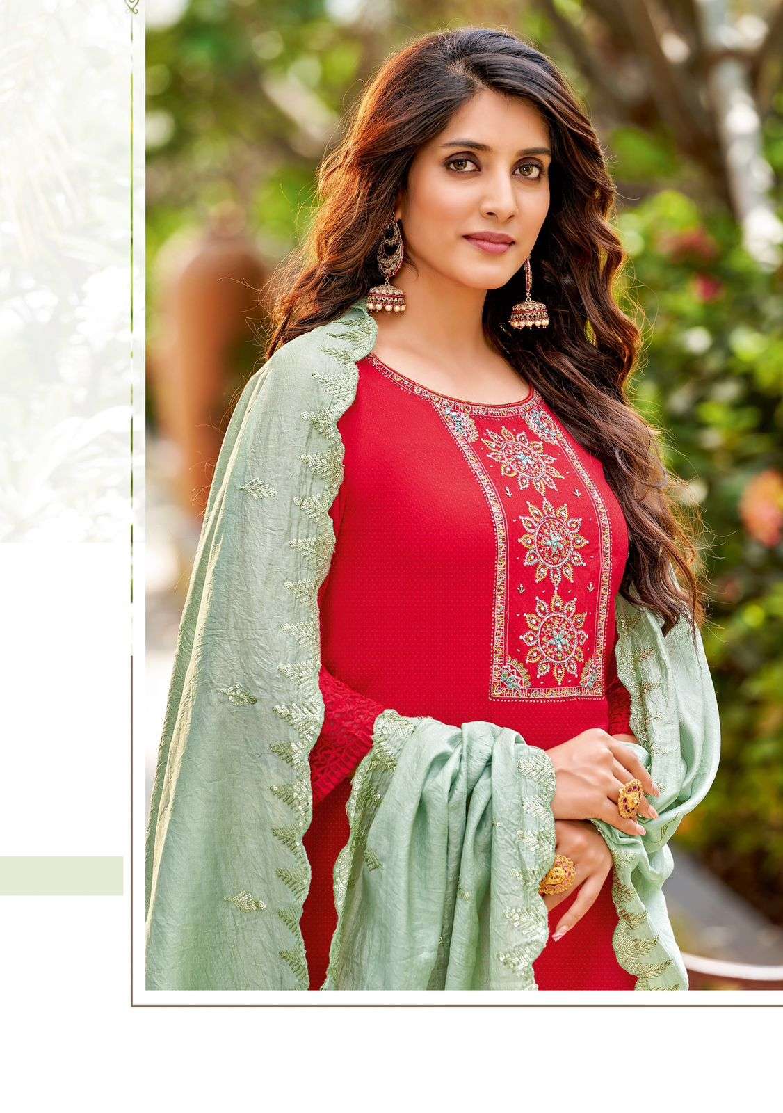 WOOGLEE D-7004 Rayon Kurti Wholesale catalog