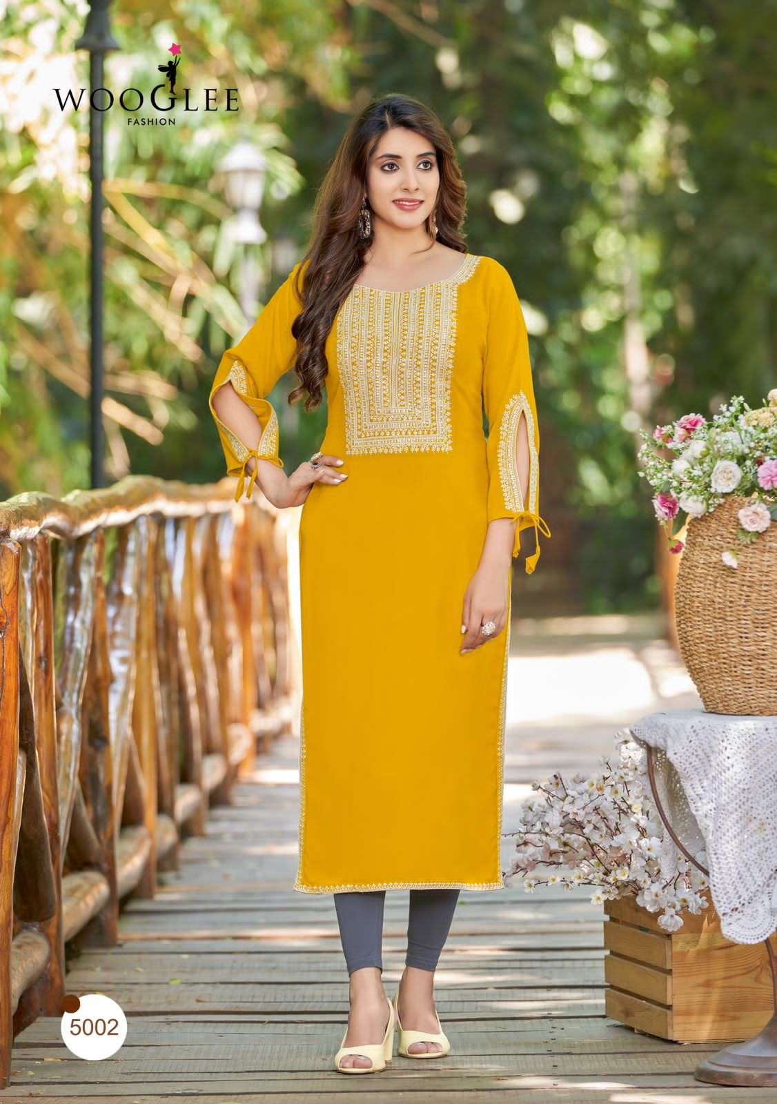 Wooglee SHLOKA Kurti Wholesale catalog