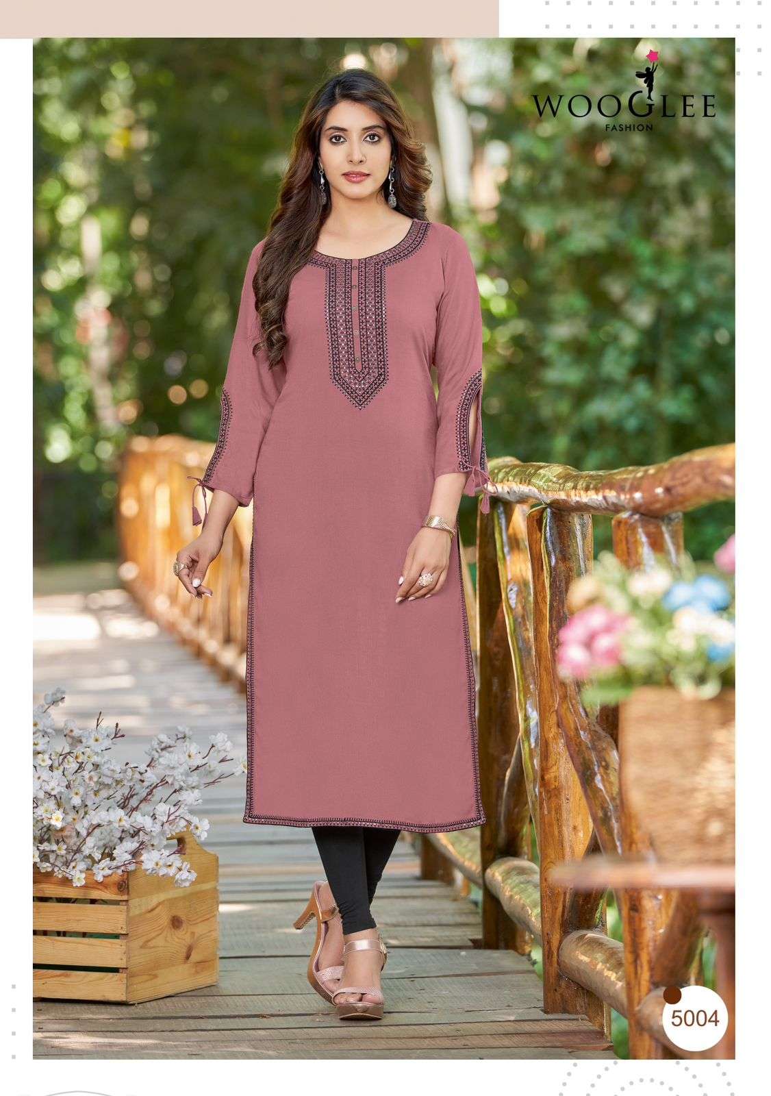 Wooglee SHLOKA Kurti Wholesale catalog
