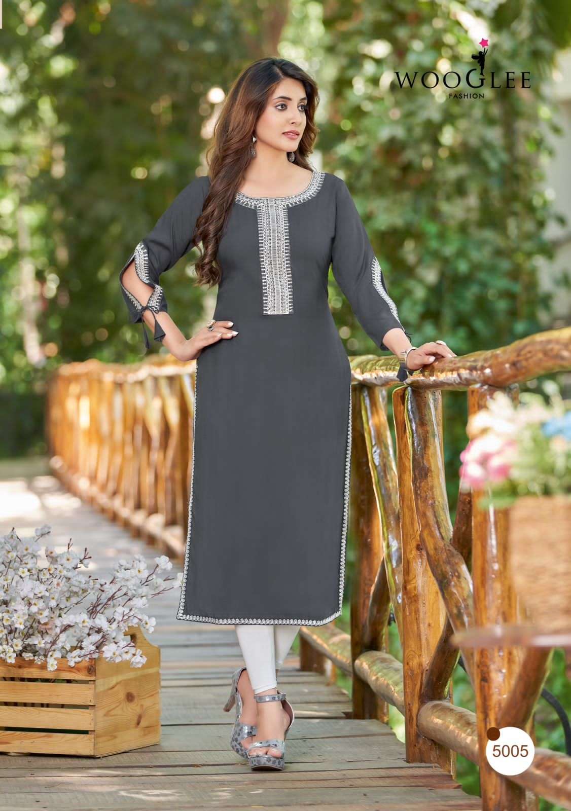 Wooglee SHLOKA Kurti Wholesale catalog