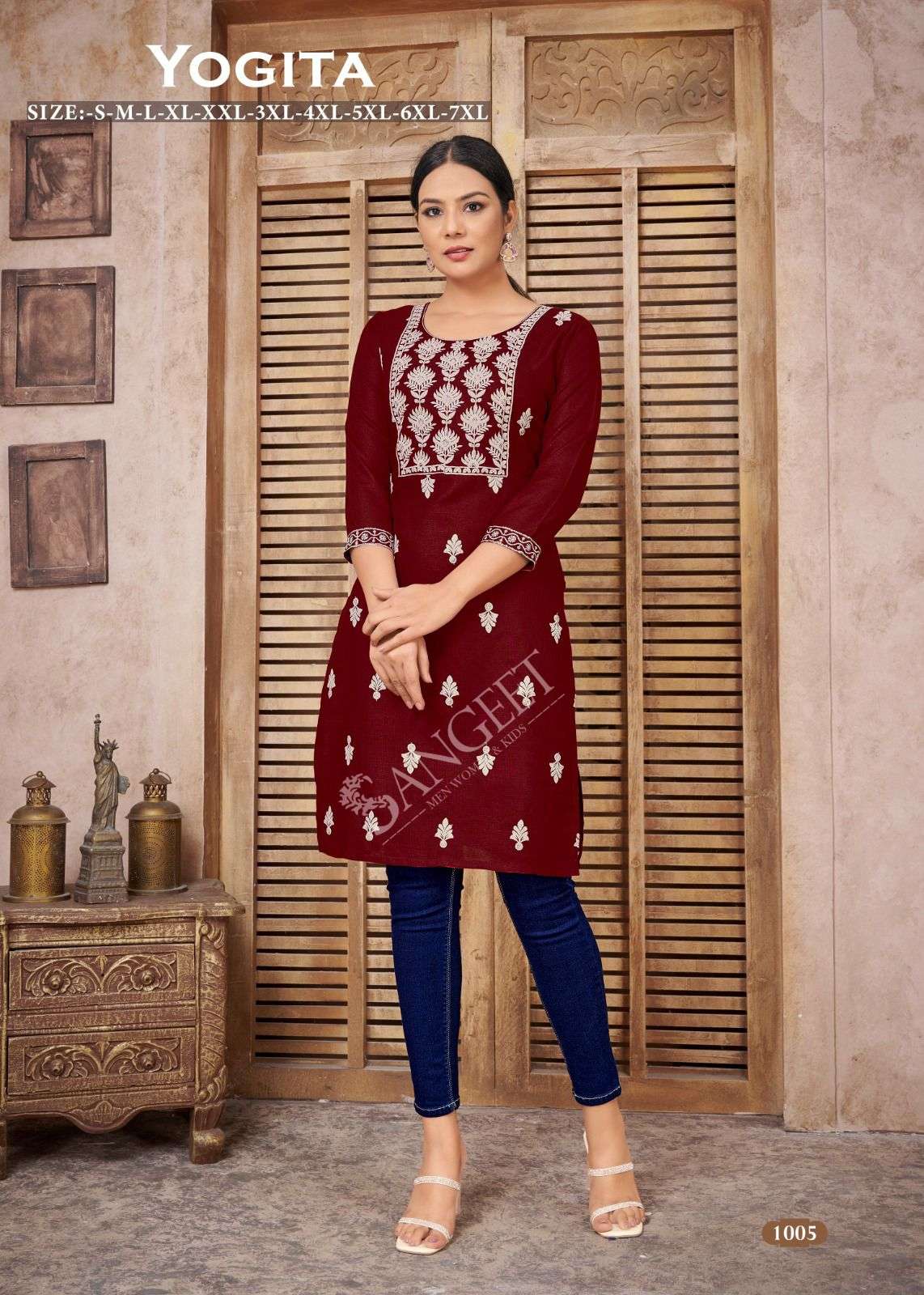YOGITA MAGIC COTTON Kurti Wholesale catalog