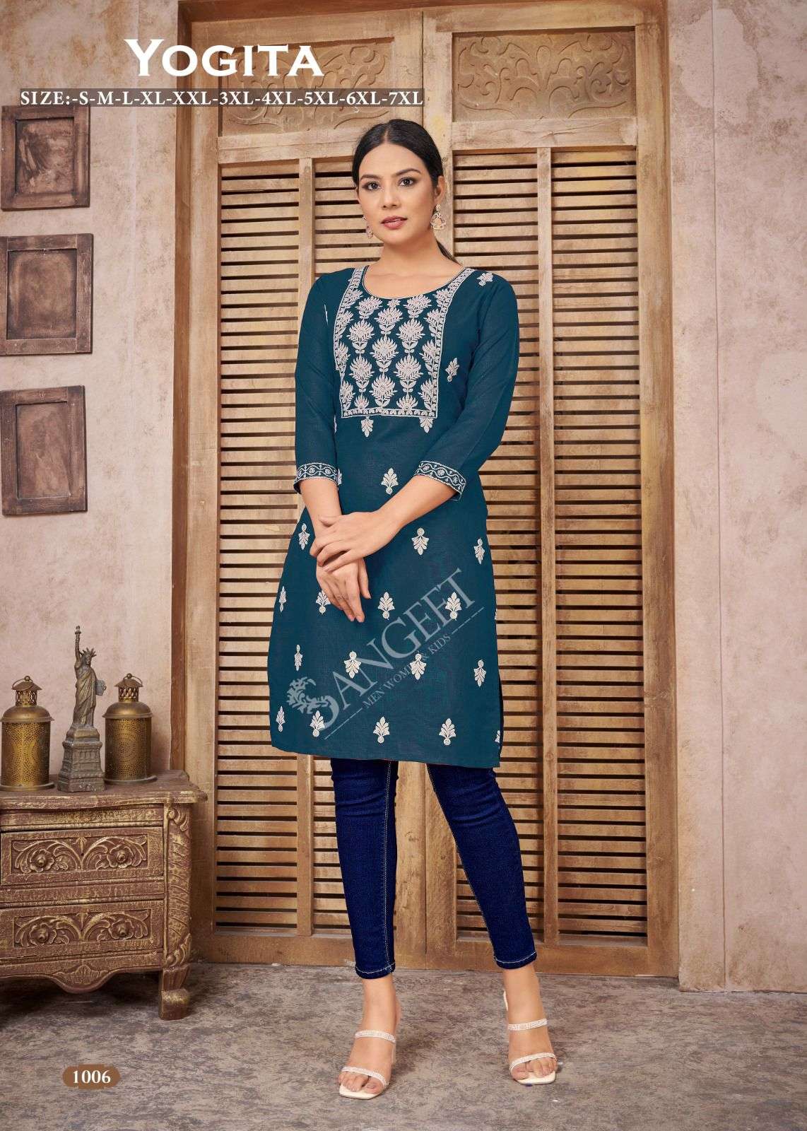 YOGITA MAGIC COTTON Kurti Wholesale catalog