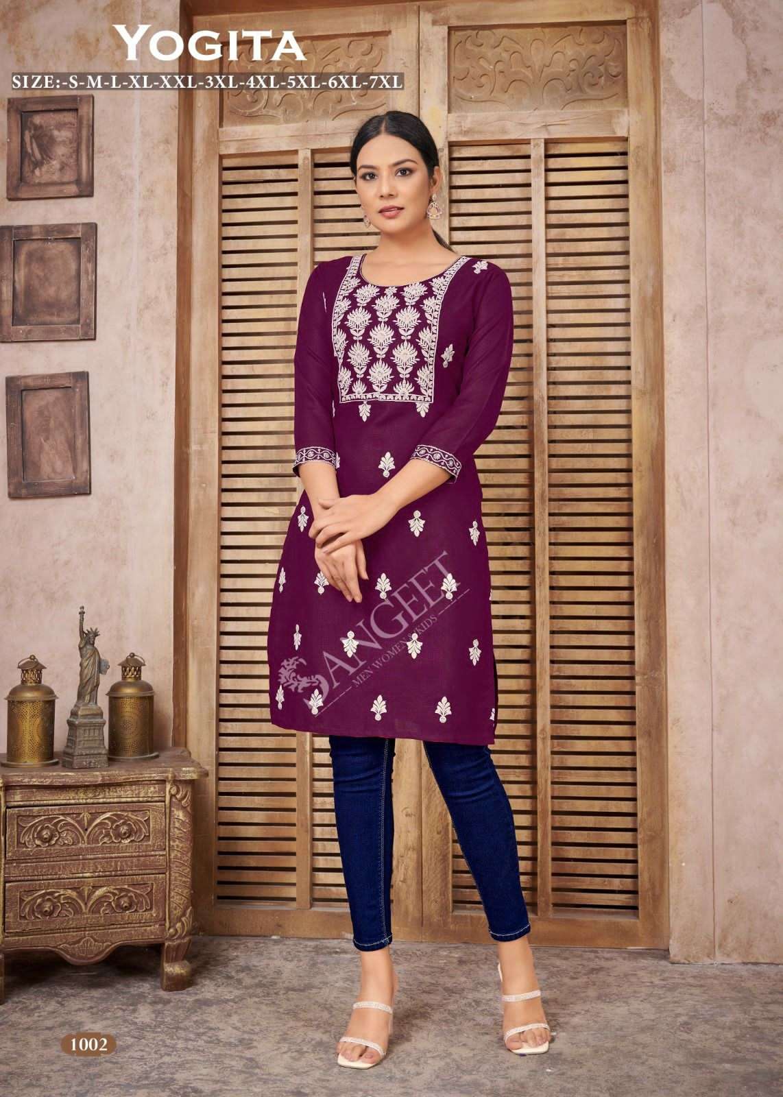 YOGITA MAGIC COTTON Kurti Wholesale catalog