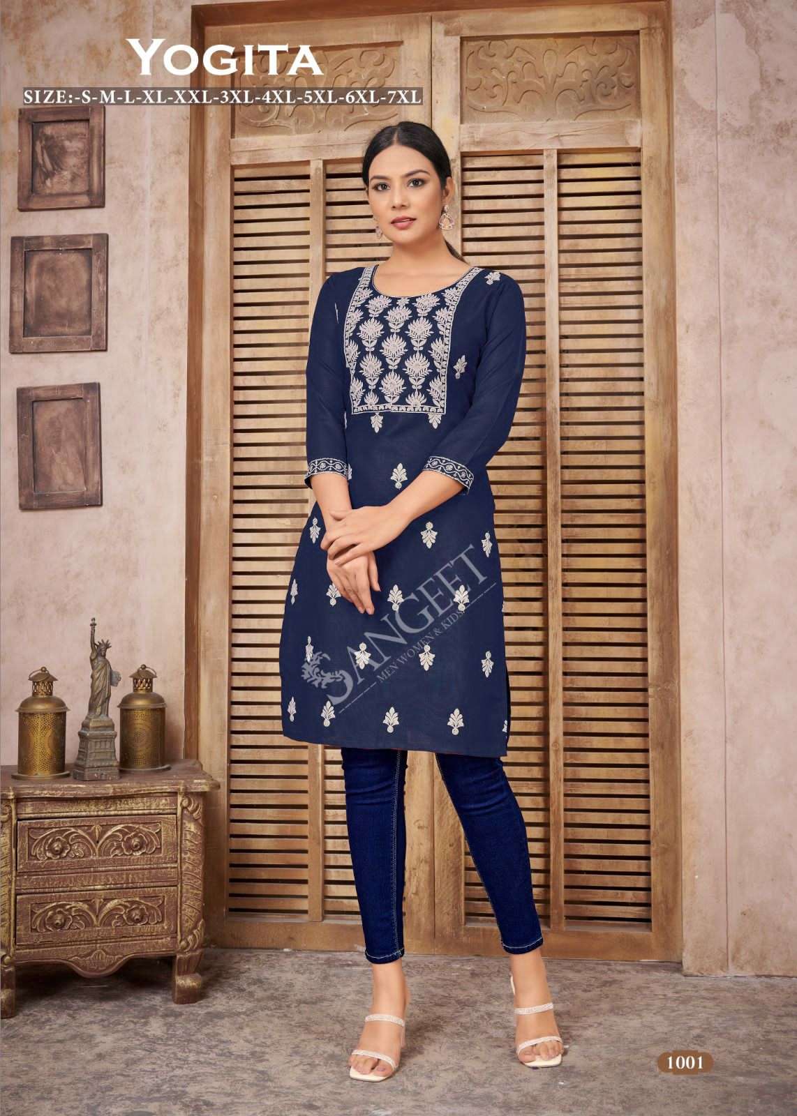YOGITA MAGIC COTTON Kurti Wholesale catalog