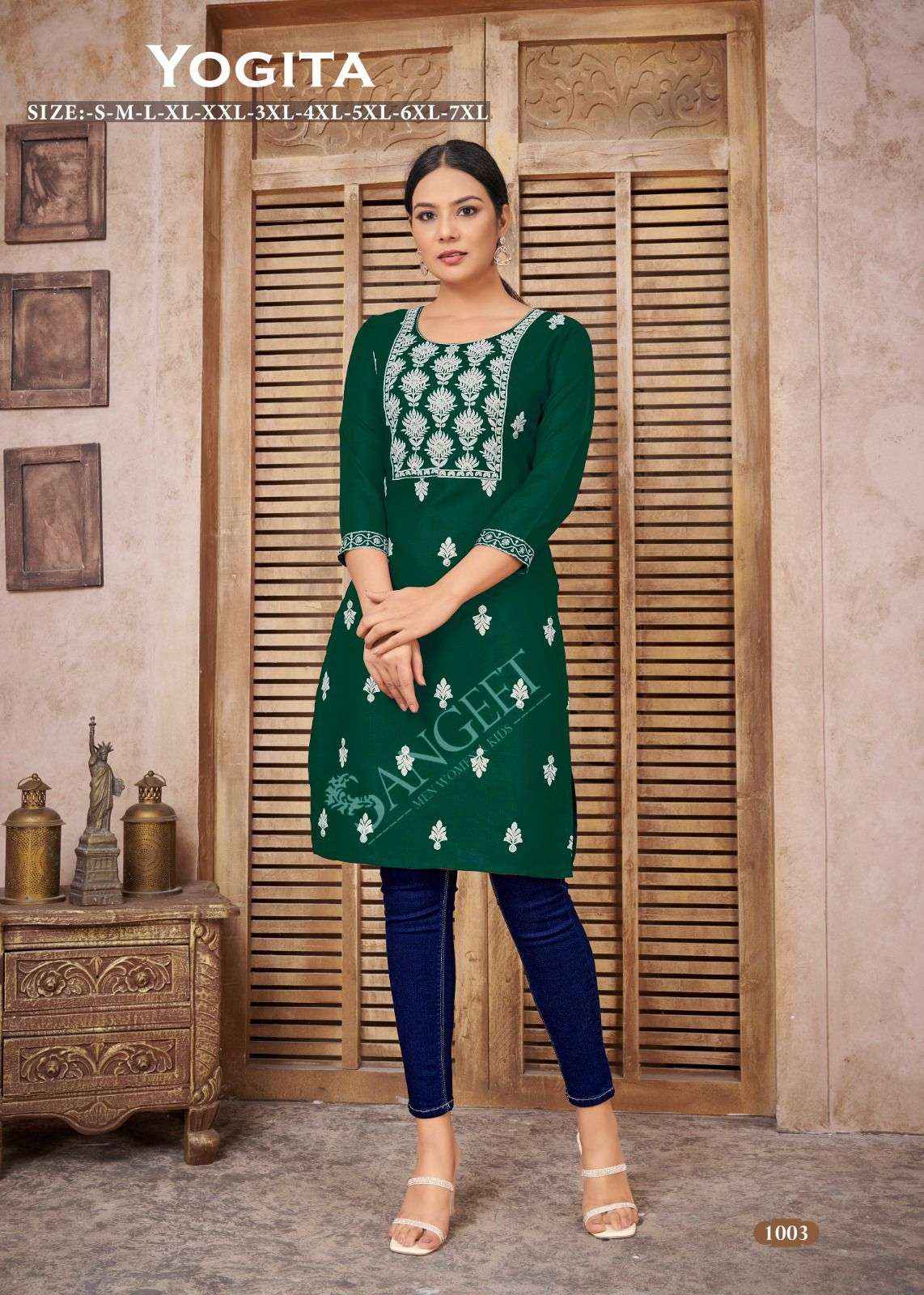 YOGITA MAGIC COTTON Kurti Wholesale catalog