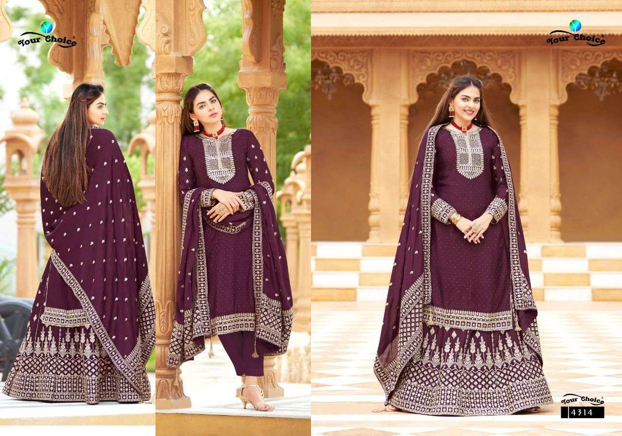 Your choice Kavya Salwar Kameez wholesale catalog