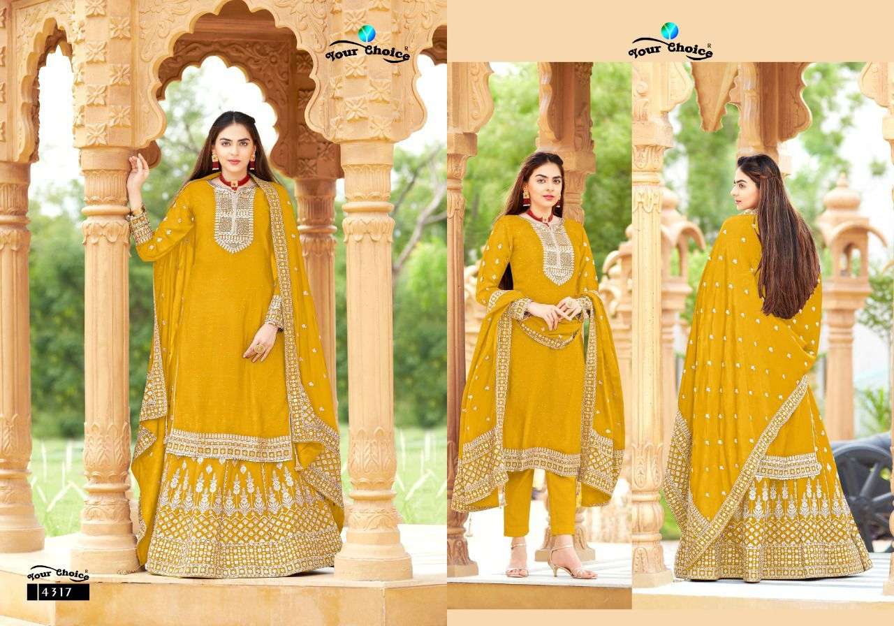 Your choice Kavya Salwar Kameez wholesale catalog