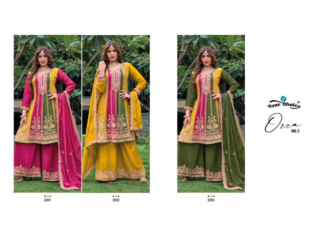 Your choice ORRA-2 Salwar Kameez wholesale catalog