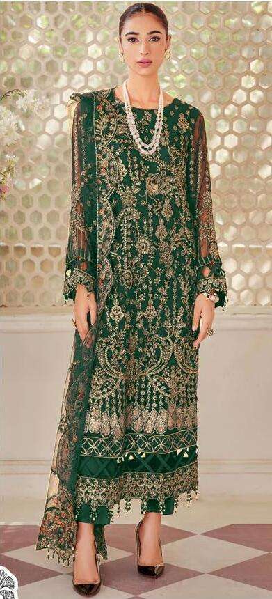 Zaha Ayzal Georgette Pakistani Salwar Kameez Wholesale catalog