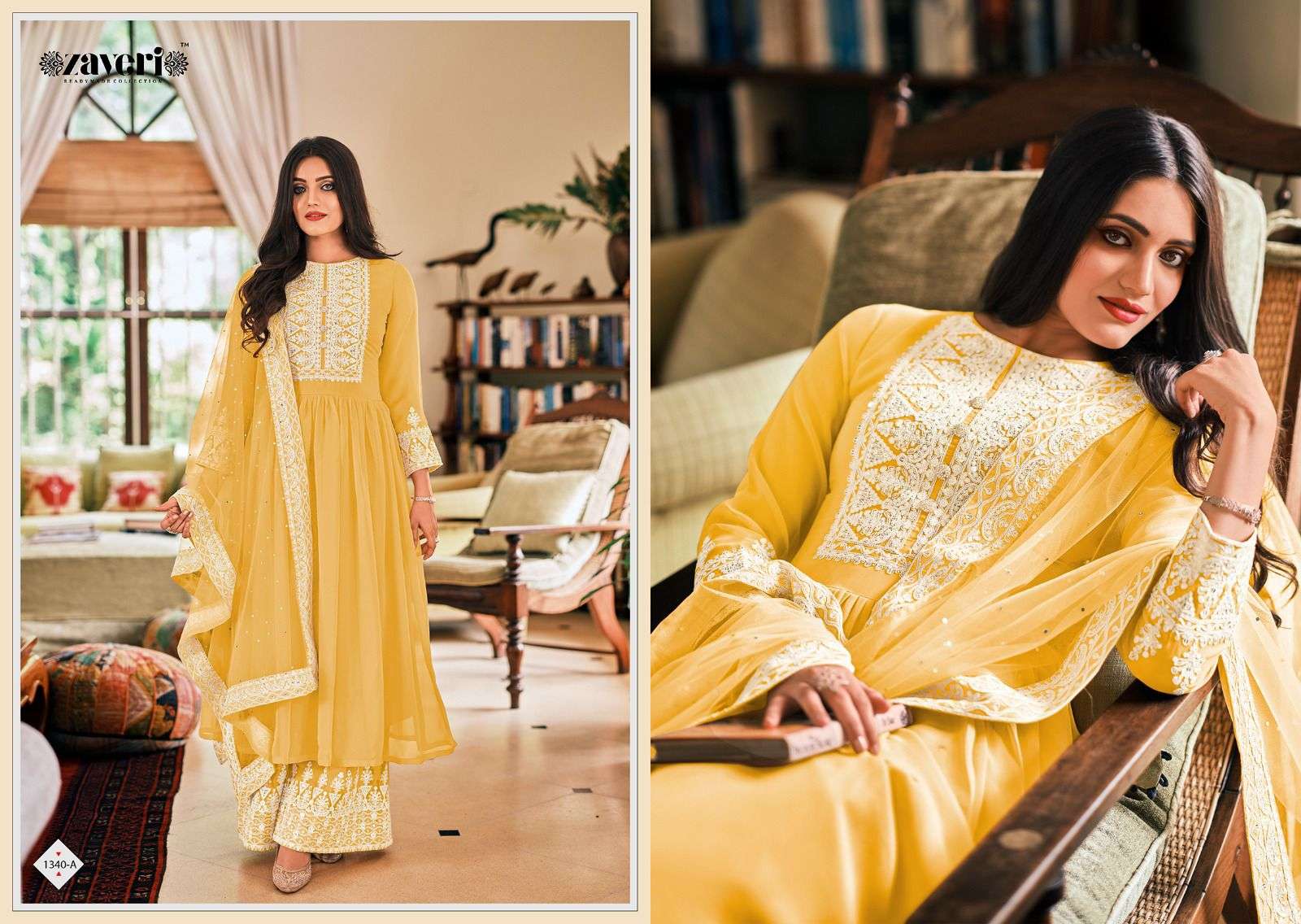 Zaveri DIL-NOOR Salwar Kameez Wholesale catalog