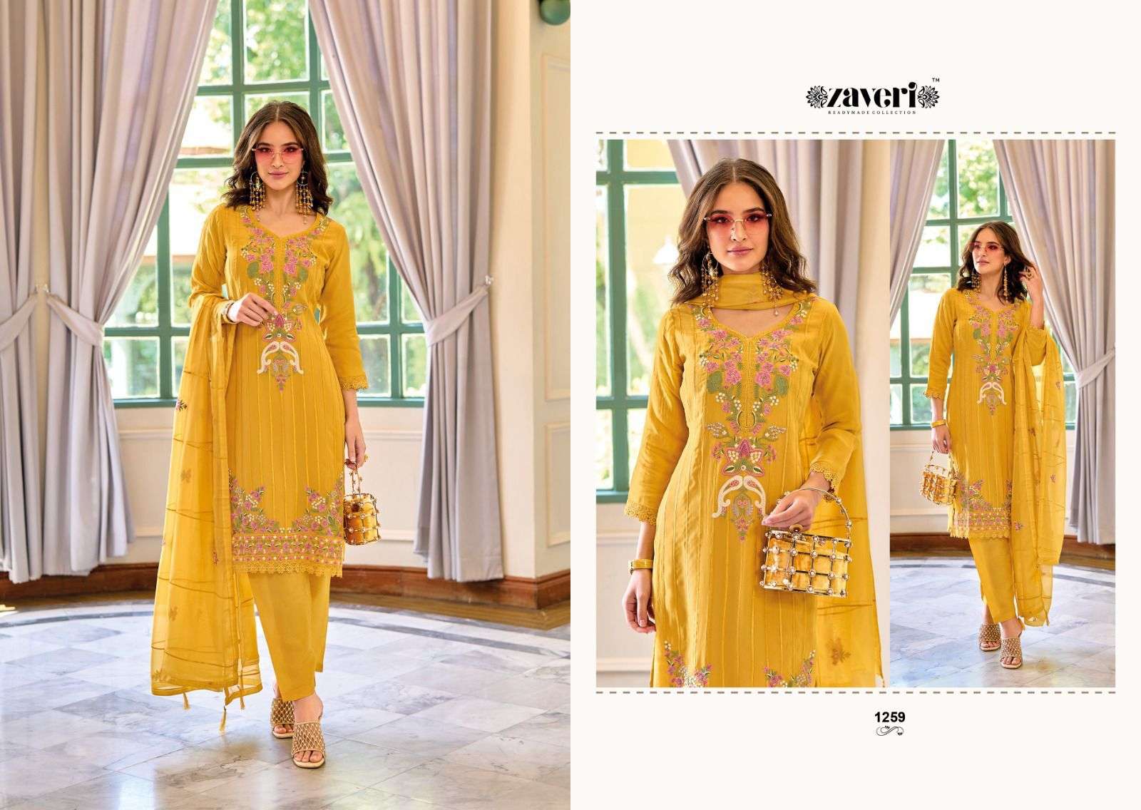 Zaveri Glory Salwar Kameez Wholesale catalog