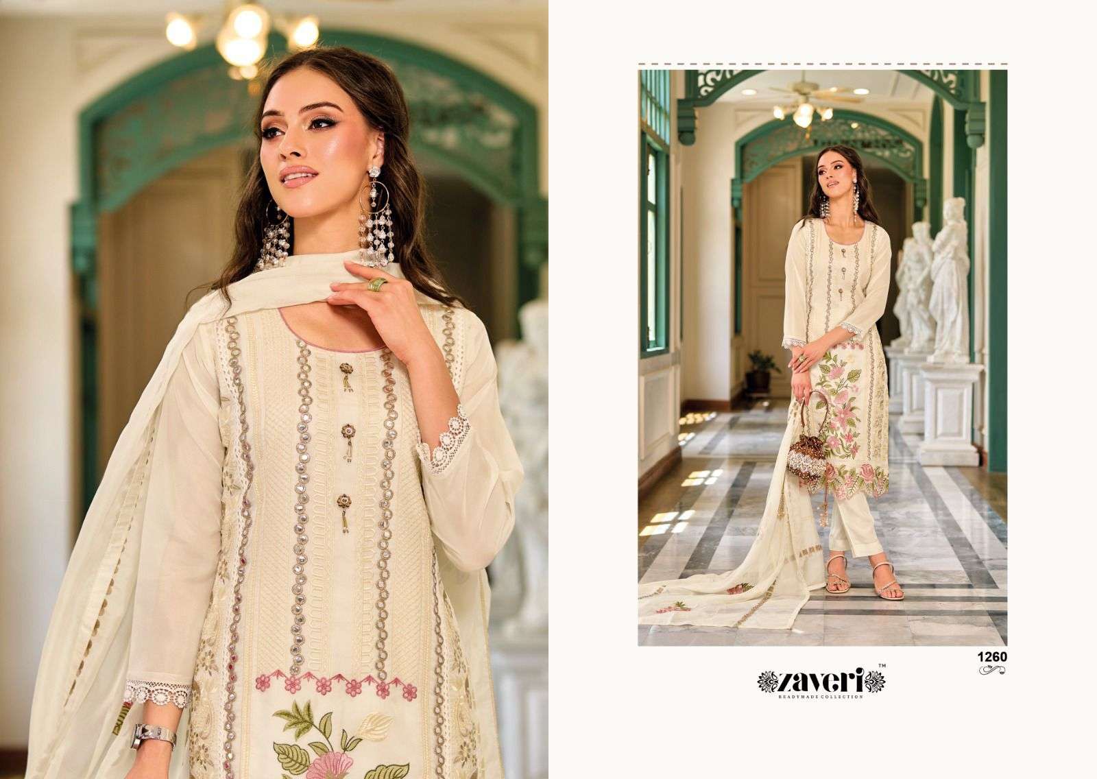 Zaveri Glory Salwar Kameez Wholesale catalog
