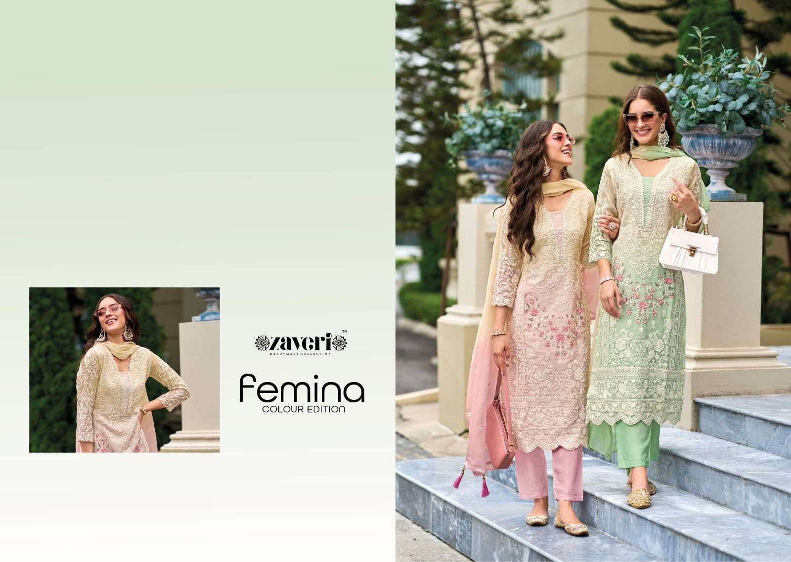 Zaveri presents FEMINA Salwar Kameez wholesale dress Wholesale catalog