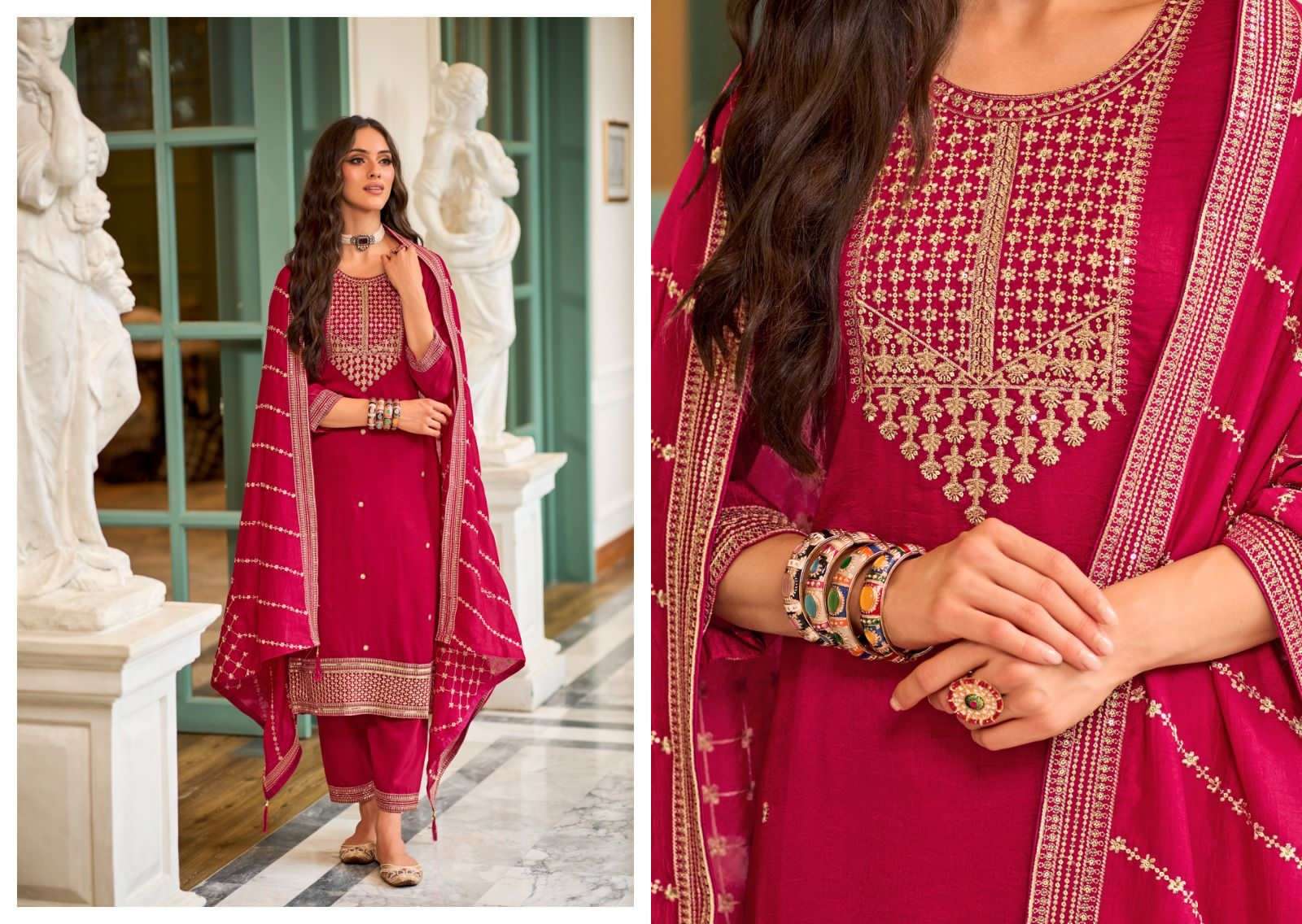 Zaveri presents KeYa Salwar Kameez Wholesale catalog