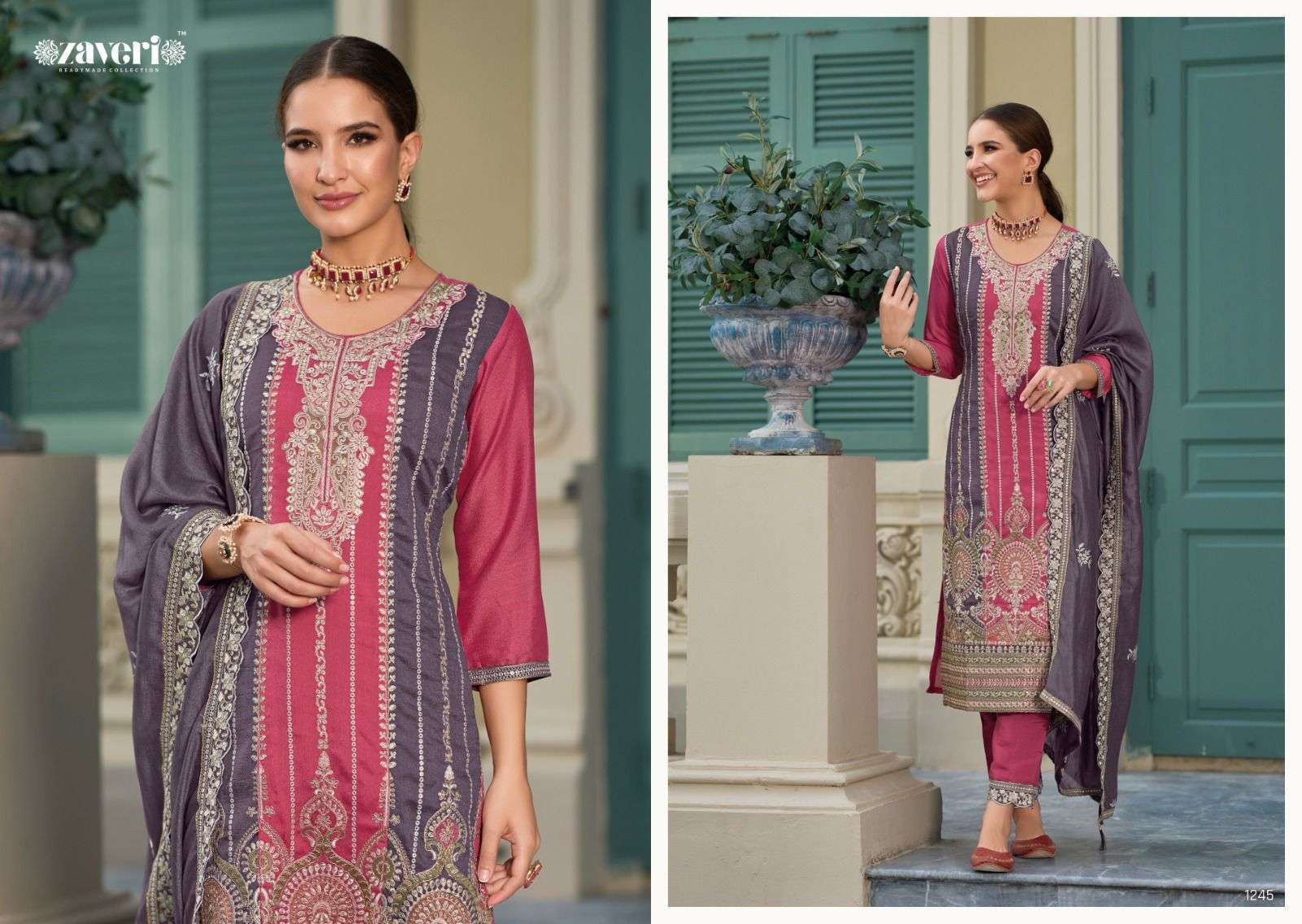 Zaveri presents SHANYA Salwar Kameez Wholesale catalog