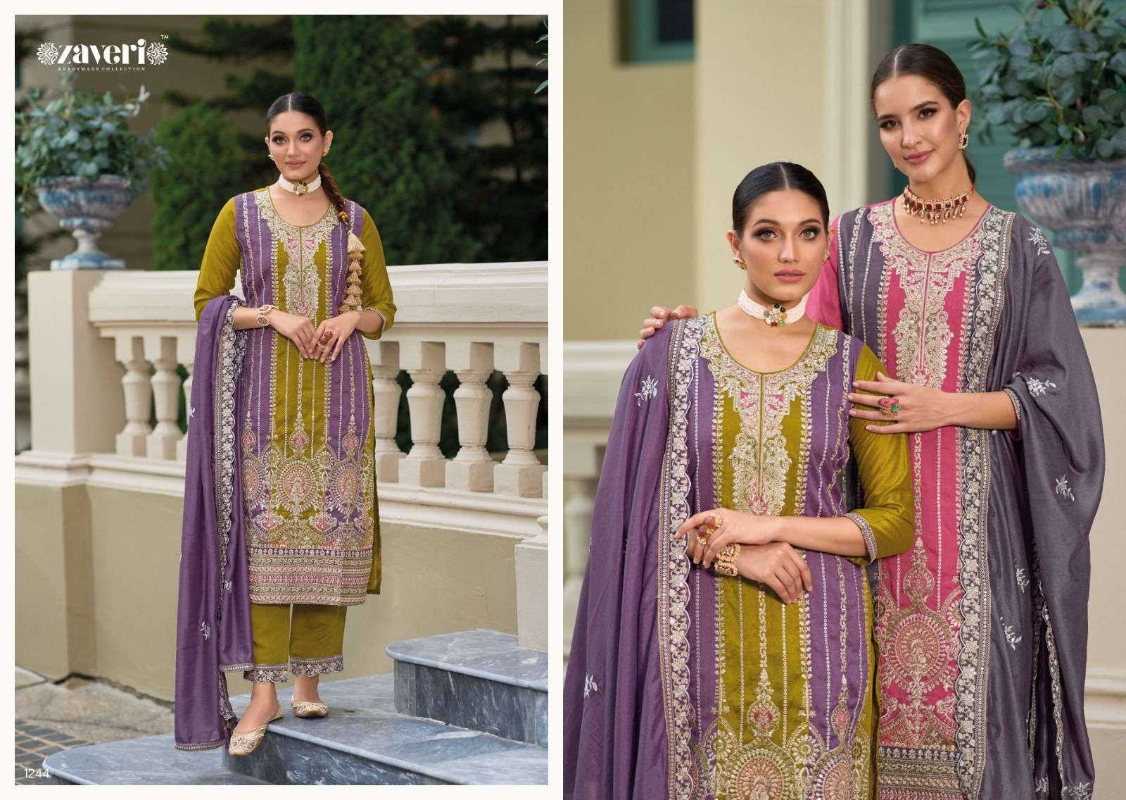 Zaveri presents SHANYA Salwar Kameez Wholesale catalog