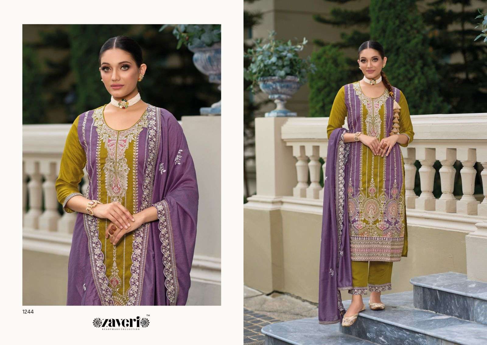 Zaveri presents SHANYA Salwar Kameez Wholesale catalog