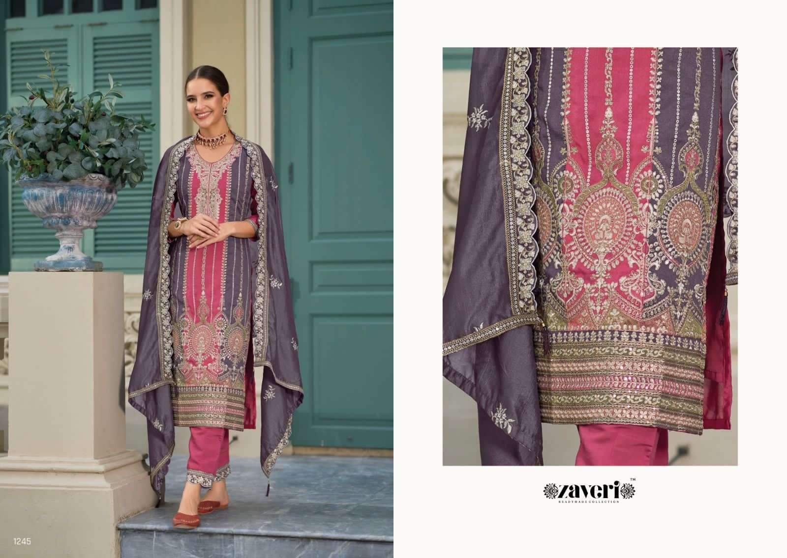 Zaveri presents SHANYA Salwar Kameez Wholesale catalog