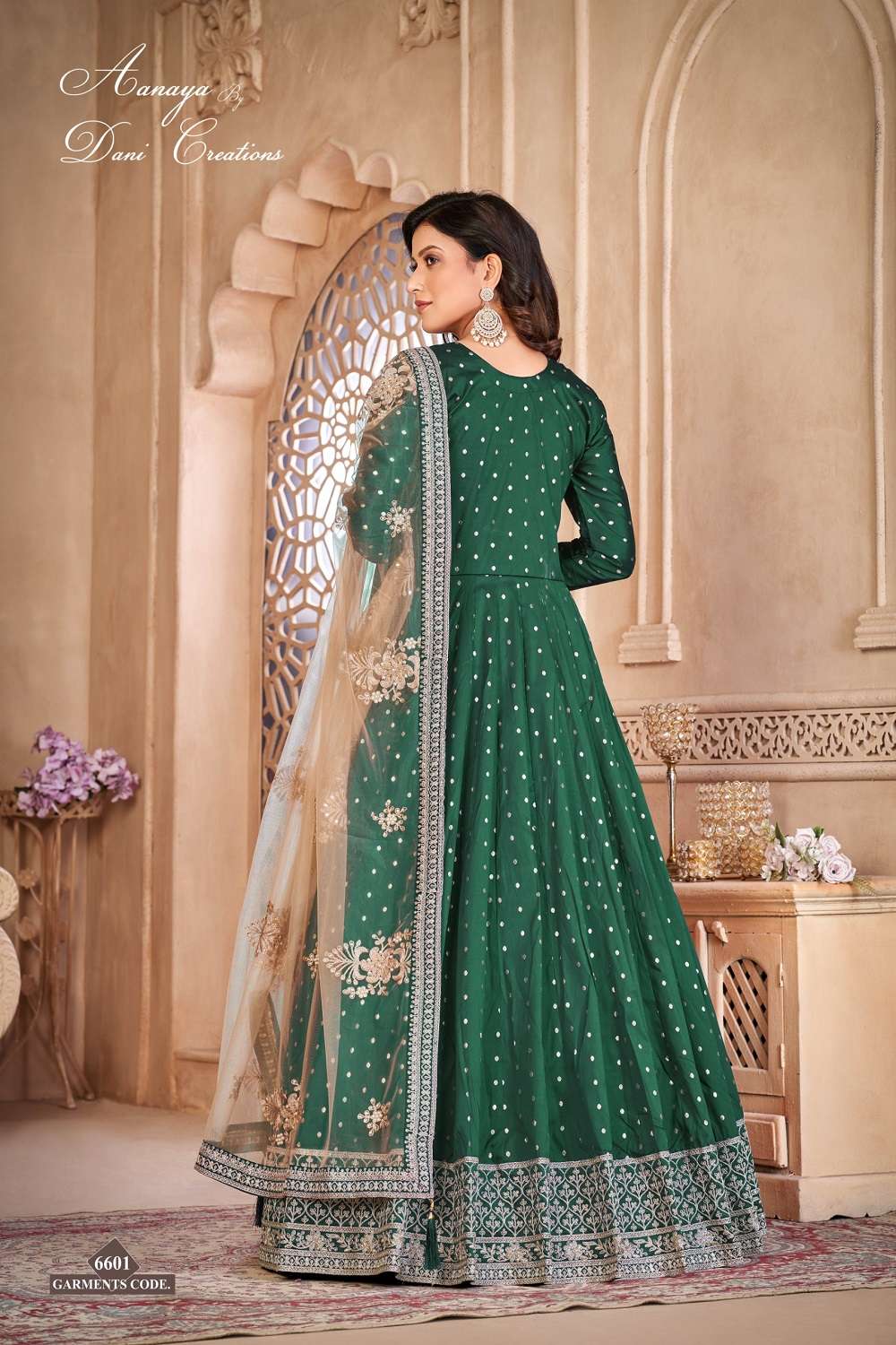 Aanaya Vol 166 Tafeta Butti Designer Salwar Suits Wholesale catalog