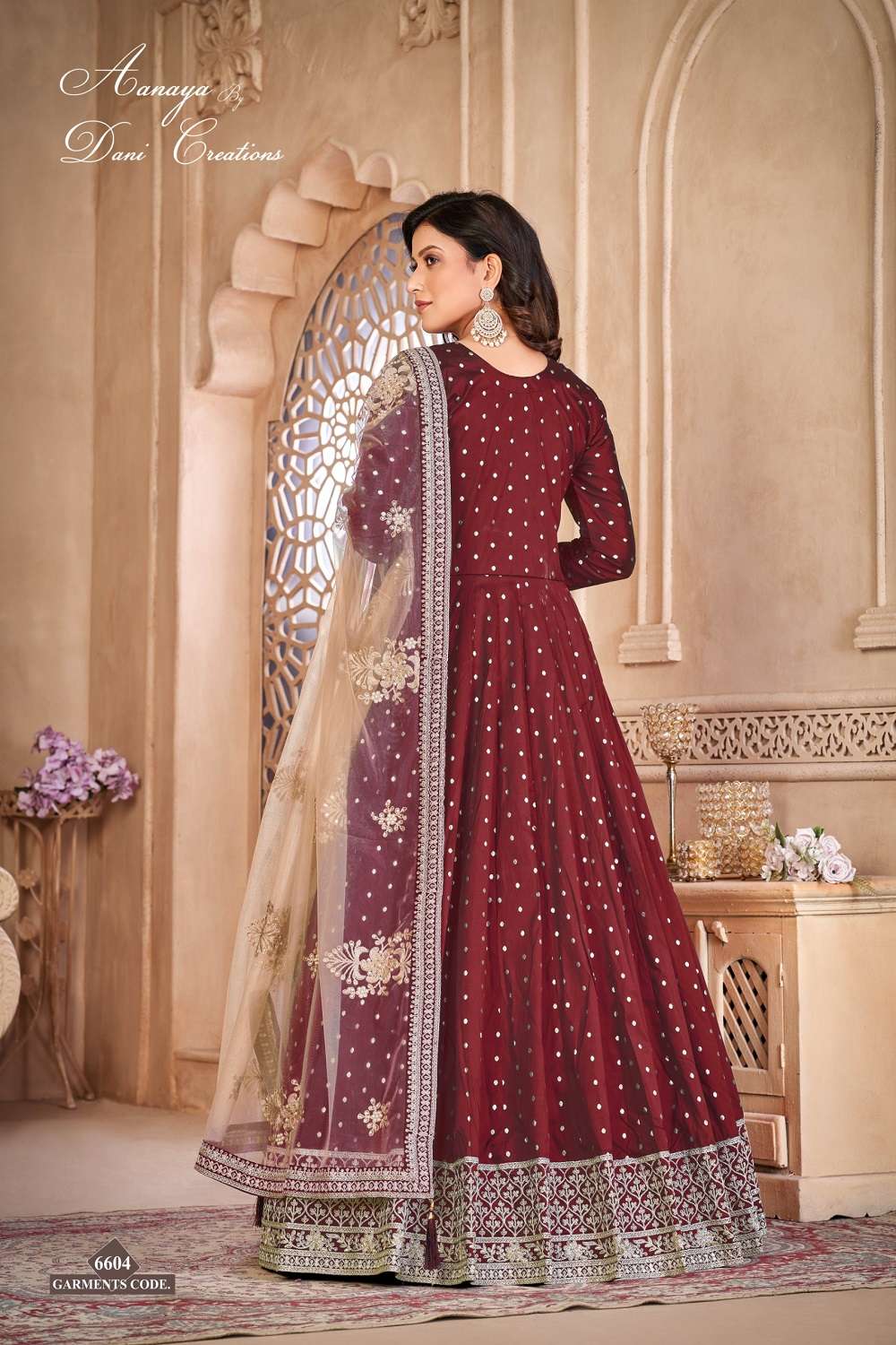 Aanaya Vol 166 Tafeta Butti Designer Salwar Suits Wholesale catalog