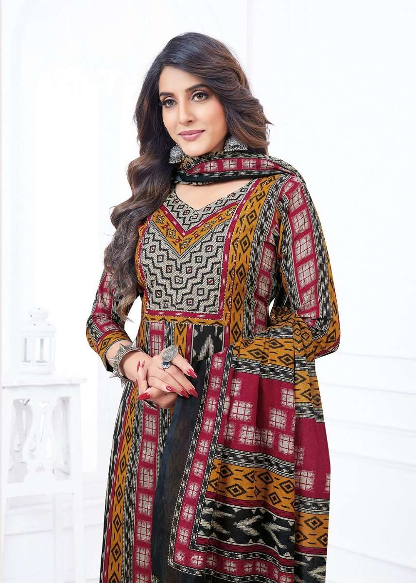 Aarvi Patola Special Vol-1 – Kurti Pant With Dupatta -Wholesale Catalog
