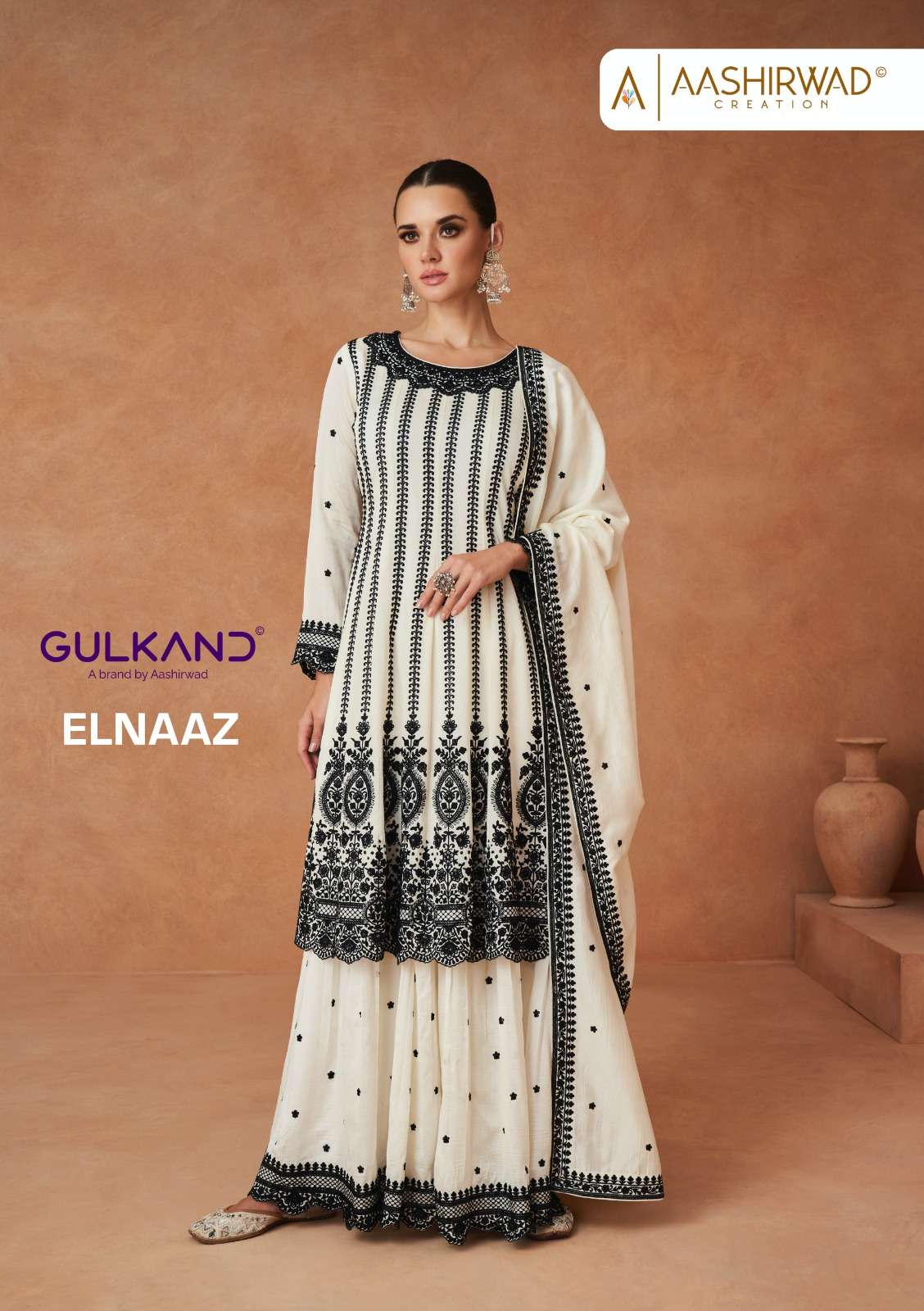 AASHIRWAD ELNAAZ Salwar Kameez Wholesale catalog