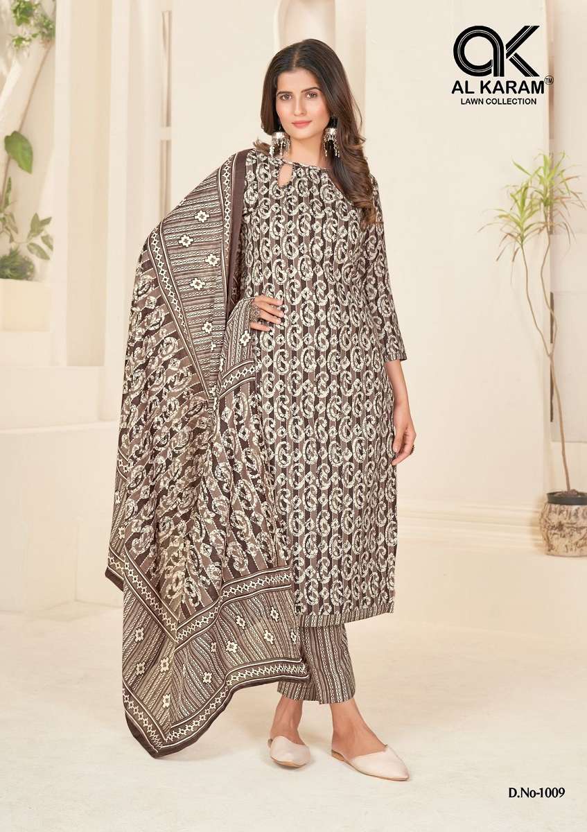 Al Karam Jaipuri Queen – Dress Material -Wholesale Catalog