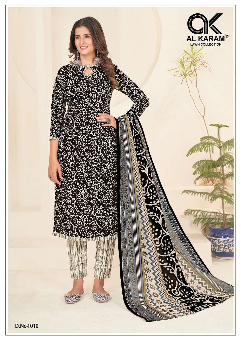 Al Karam Jaipuri Queen – Dress Material -Wholesale Catalog