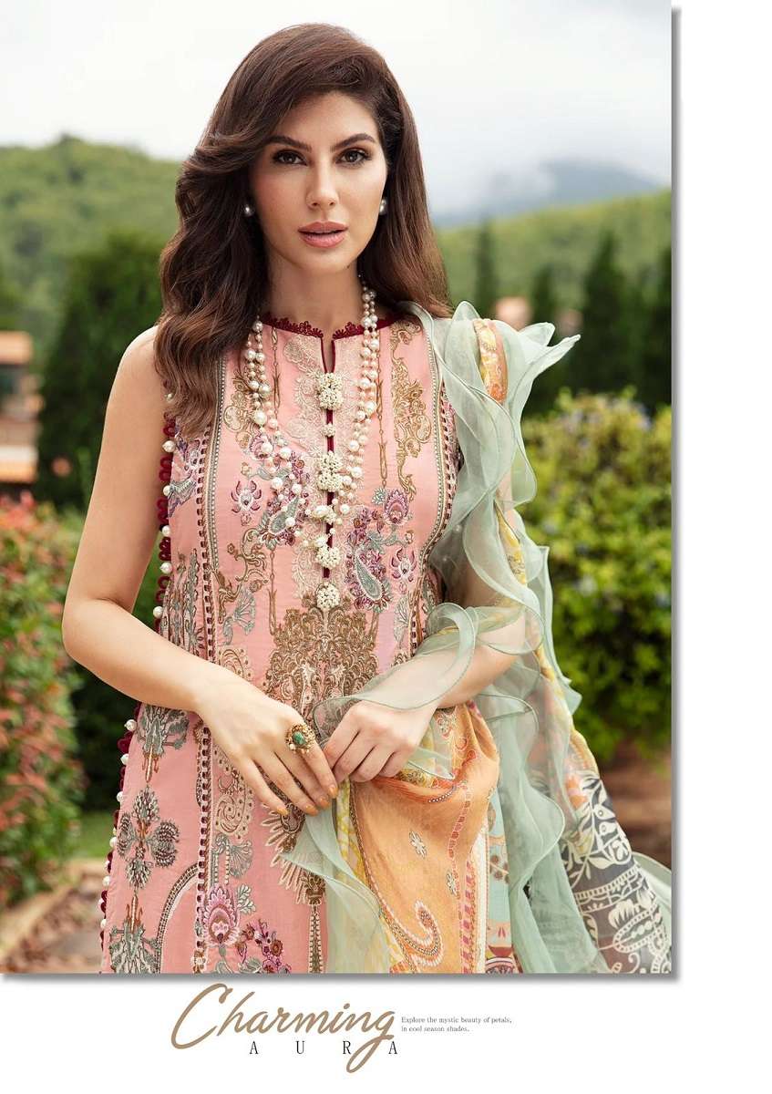 Al Karam Kesariya Vol-10 -Dress Material -Wholesale Catalog