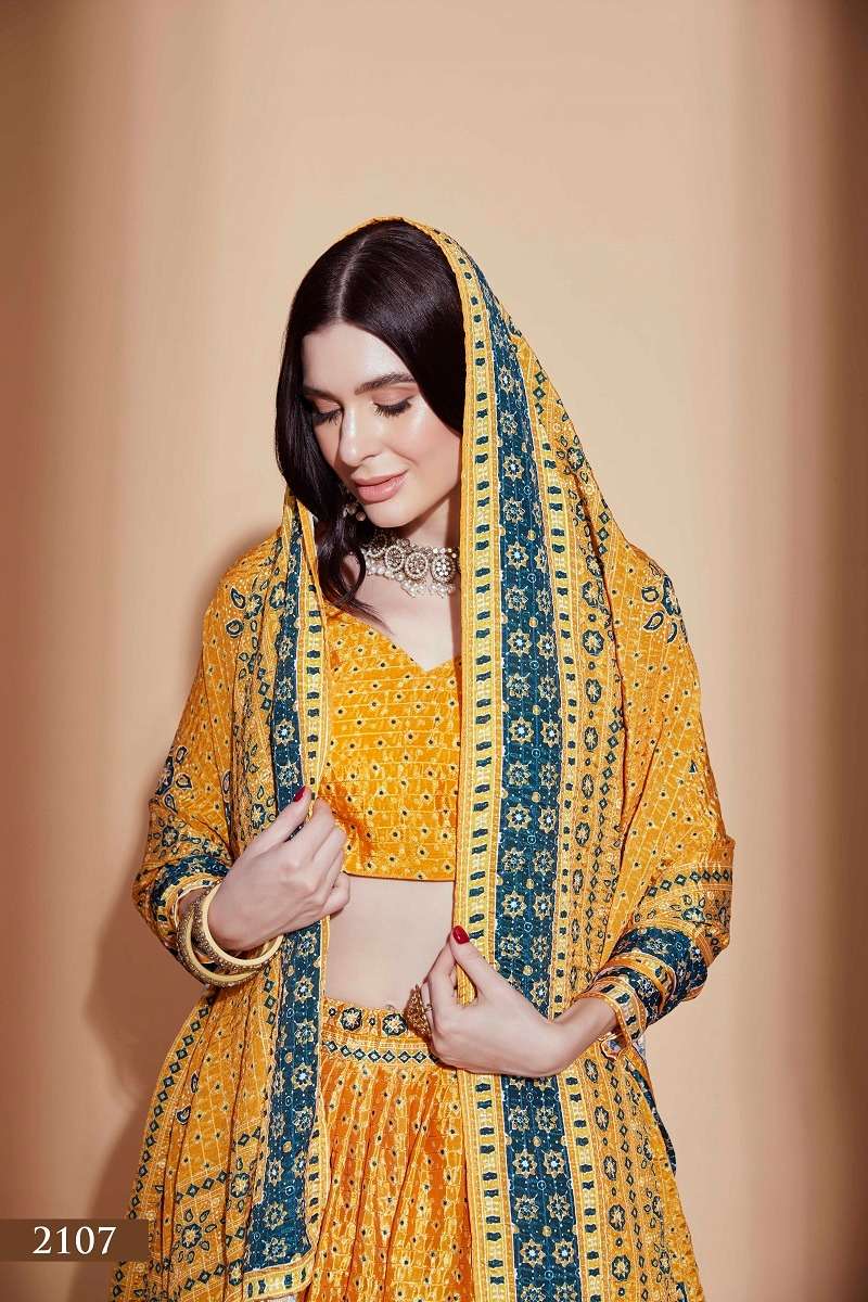 AMORA VOL – 1 CHINON  CROCHET EMBROIDERED Lehenga Choli Wholesale catalog