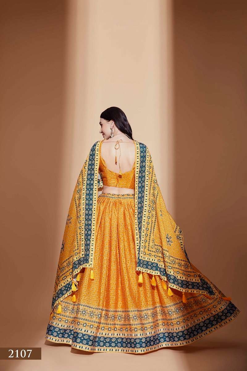 AMORA VOL – 1 CHINON  CROCHET EMBROIDERED Lehenga Choli Wholesale catalog