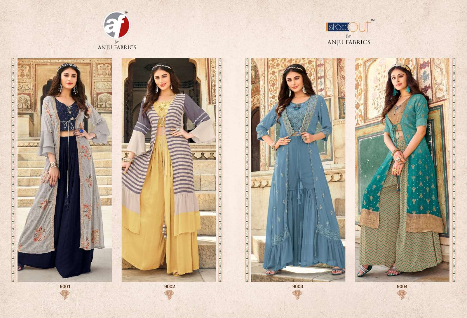 Anju Fabrics Occasion Kurti Wholesale catalog