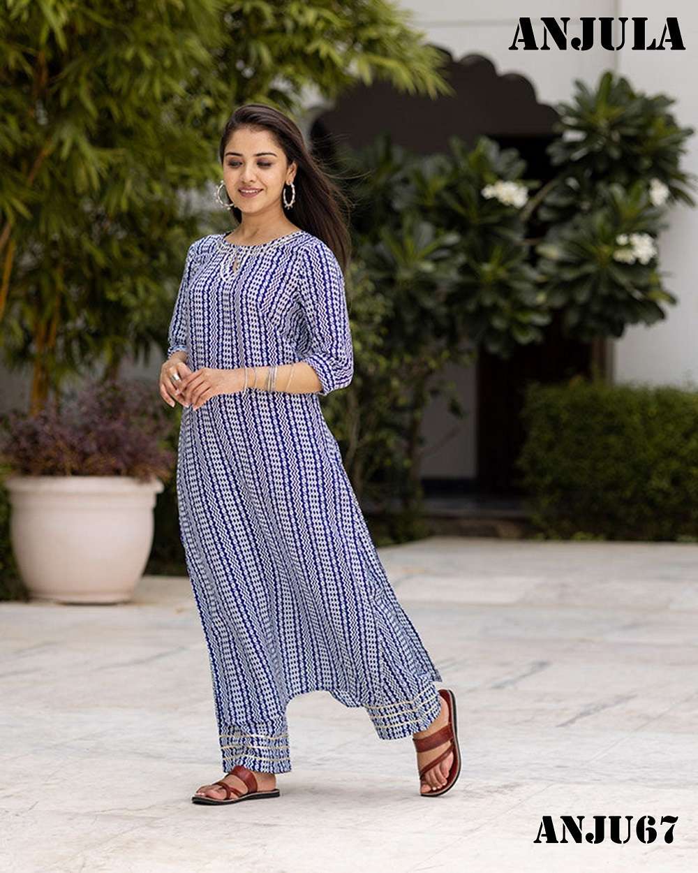 Anjula Vol 4 Casual Wear Kurti With Pant Wholesale catalog